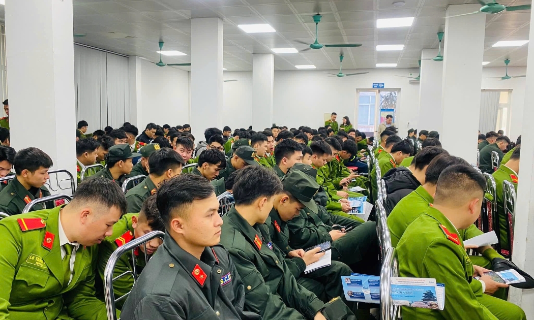 Thanh niên hoàn thành nghĩa vụ quân sự, nghĩa vụ công an sẽ được hỗ trợ đào tạo nghề. Ảnh: Thanh Hải.