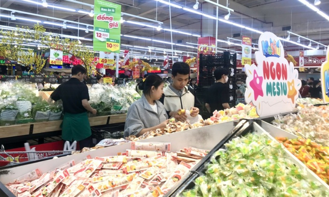 Các đơn vị phân phối tăng lượng hàng hoá dự trữ ngày Tết lên10-20% so với ngày thường.