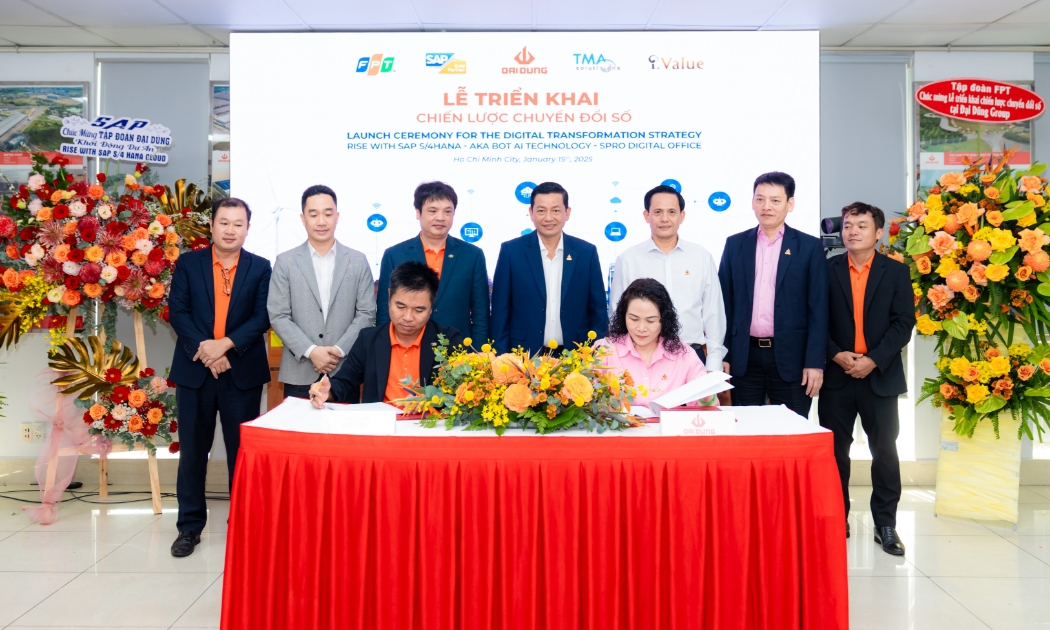 Đại Dũng Group và Tập đoàn FPT chính thức ký kết triển khai dự án.