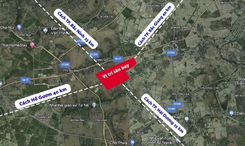 Bổ sung Cảng hàng không Gia Bình vào quy hoạch cảng hàng không toàn quốc