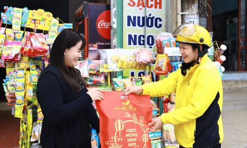 Lượng hàng hóa gửi qua Bưu điện dịp Tết tăng 25%