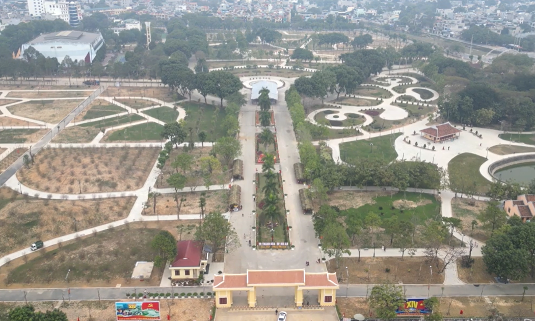 Công viên Hội An hiện nay là công viên lớn nhất tỉnh Thanh Hóa