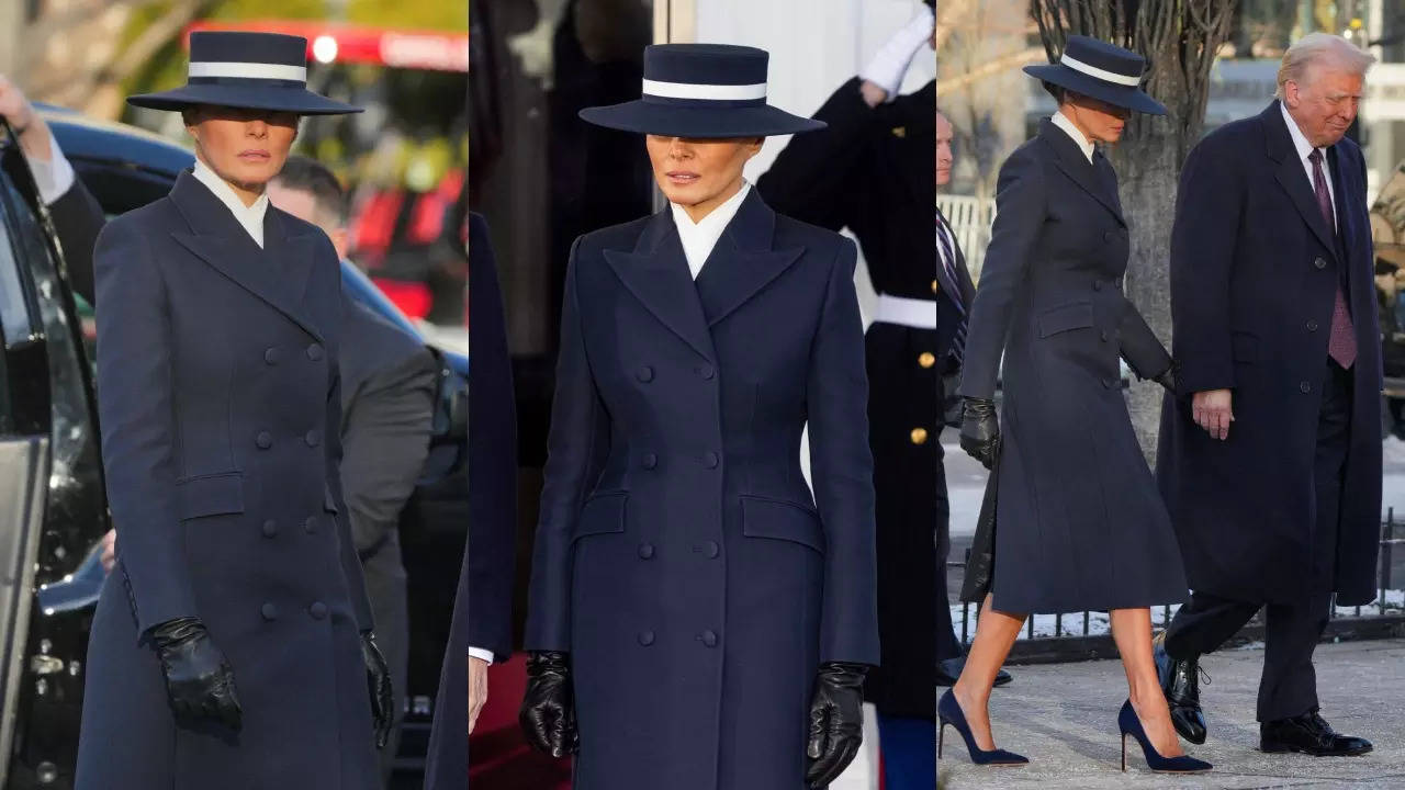 Bà Melania Trump trong Lễ nhậm chức thứ 2