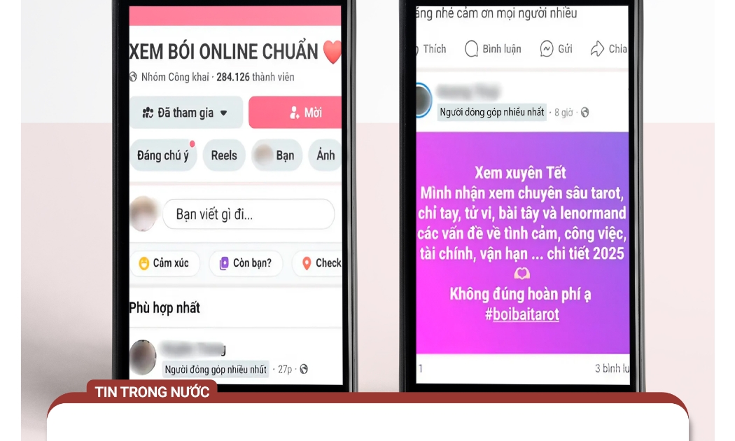 Cẩn trọng chiêu trò lừa đảo xem bói, giải hạn online đầu năm - Ảnh minh họa.