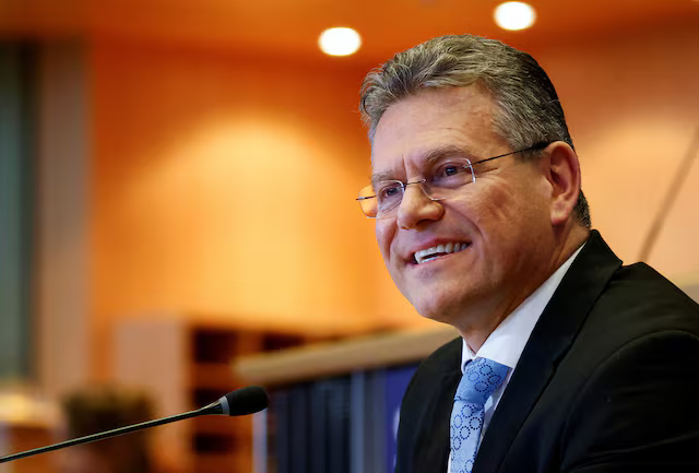 Ông Maros Sefcovic - Ảnh: Getty Images