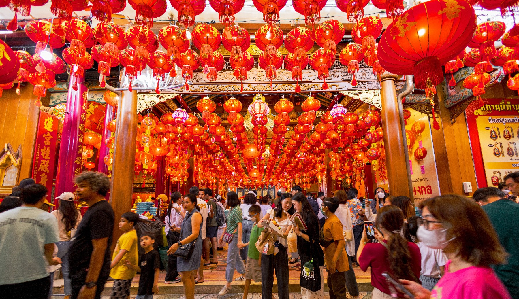 Bangkok, Chiang Mai, Pattaya và Phuket có nhiều hoạt động phục vụ du khách dịp Tết này.
