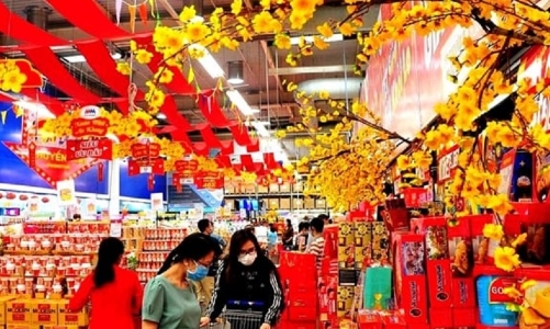 Nhu cầu tiêu dùng dịp Tết tăng cao đẩy CPI tháng 1/2025 tăng gần 1%