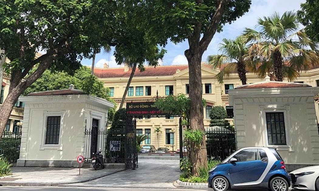 Trụ sở Bộ Lao động - Thương binh và Xã hội.