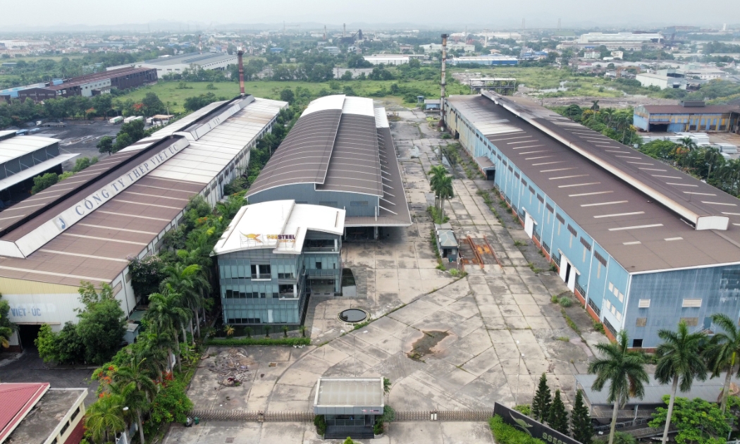 Các nhà máy thép tại phường Quán Toan (quận Hồng Bàng) là một trong những khu vực di dời sớm để tái thiết, chỉnh trang đô thị