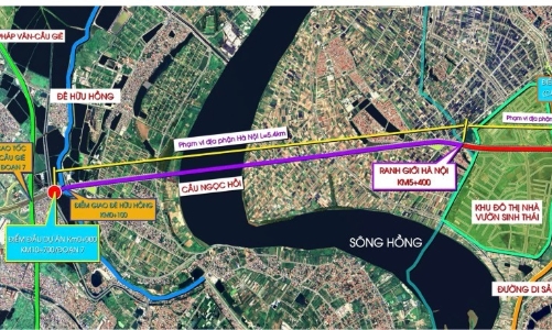 Hà Nội đề xuất đảm nhiệm dự án cầu Ngọc Hồi trị giá 11.700 tỷ đồng