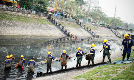 Yêu cầu thực hiện ngay nạo vét tổng thể sông Tô Lịch, hoàn thành trong tháng 8/2025