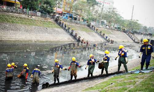 Yêu cầu thực hiện ngay nạo vét tổng thể sông Tô Lịch, hoàn thành trong tháng 8/2025