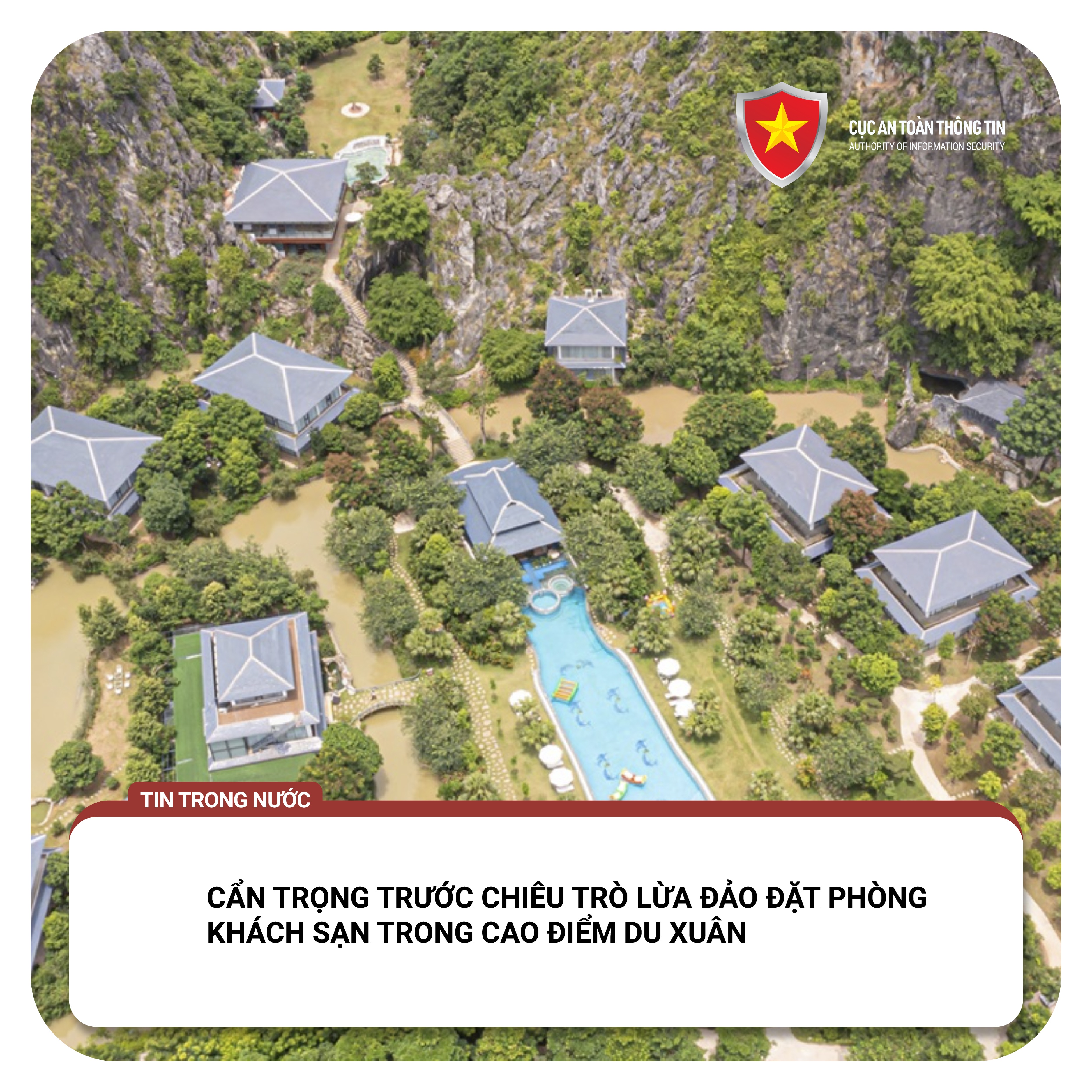 Cẩn thận chiêu trò lập fanpage tích xanh, chạy quảng cáo đặt phòng du lịch trên không gian mạng - Ảnh minh họa.