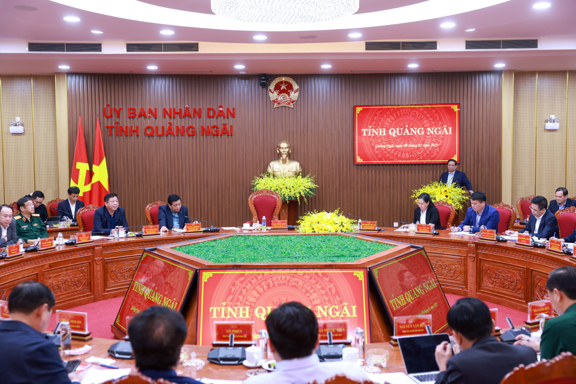 Quang cảnh cuộc làm việc - Ảnh: VGP
