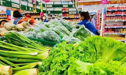 Hàng tiêu dùng tiếp tục giảm giá sau Tết