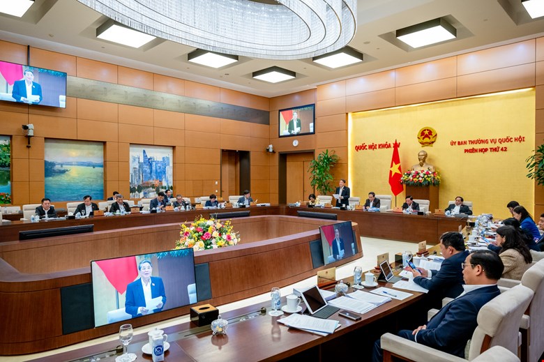 Quang cảnh phiên làm việc của Quốc hội.