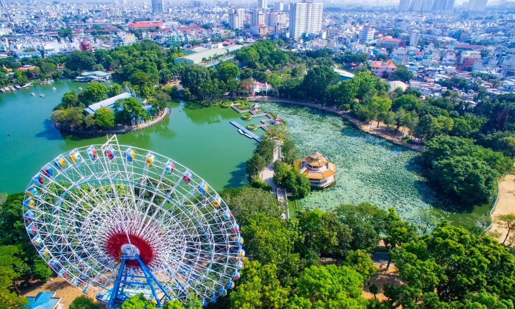 TP.HCM đã phát triển hơn 237 ha công viên công cộng trong giai đoạn 2020 - 2025. Ảnh minh họa.