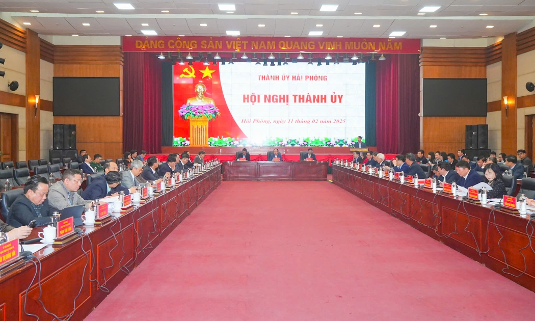 Ban chấp hành Đảng bộ thành phố Hải Phòng tổ chức hội nghị bất thường