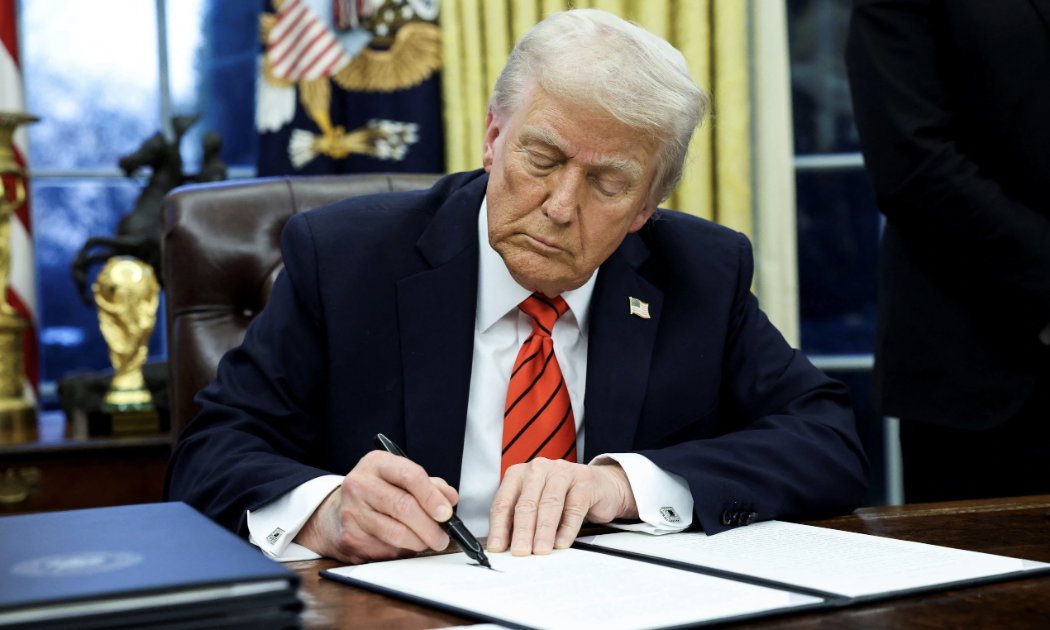 Tổng thống Mỹ Donald Trump.