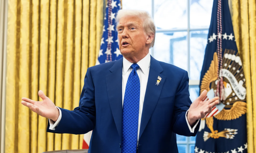 Tổng thống Mỹ Donald Trump - Ảnh: Bloomberg.