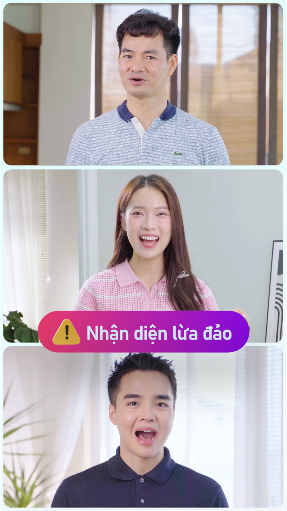 Chiến dịch Nhận Diện Lừa Đảo do Meta hợp tác triển khai cùng Cục An toàn Thông tin (Bộ Thông tin và Truyền thông). Ảnh: Meta