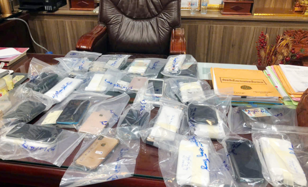 Tang vật bị thu giữ.