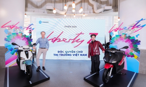 Piaggio ra mắt sản phẩm độc quyền cho thị trường Việt Nam