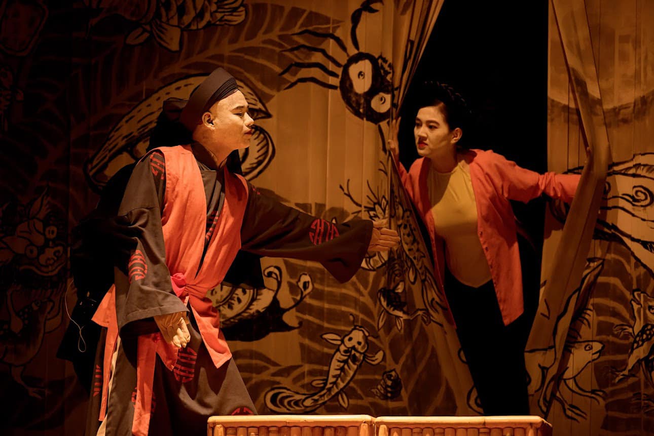 Một ph&acirc;n cảnh trong vở kịch 