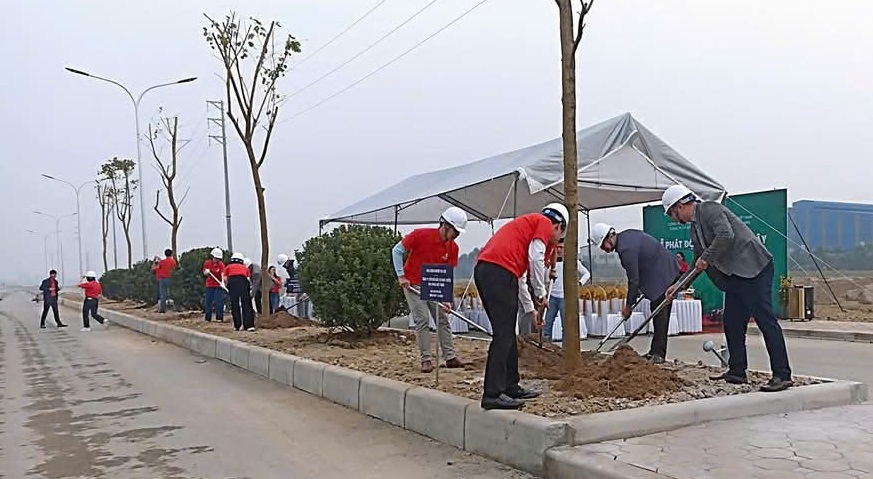 Một góc khu công nghiệp Gia Lộc đã hoàn thiện hạ tầng, chuẩn bị đón nhà đầu tư thứ cấp trong năm 2025.