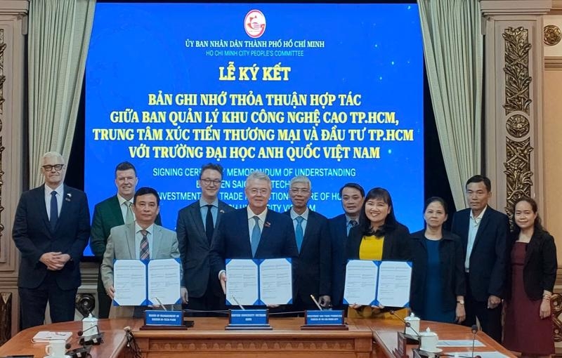 HCM City cooperates with BUV on hi-tech human resources training