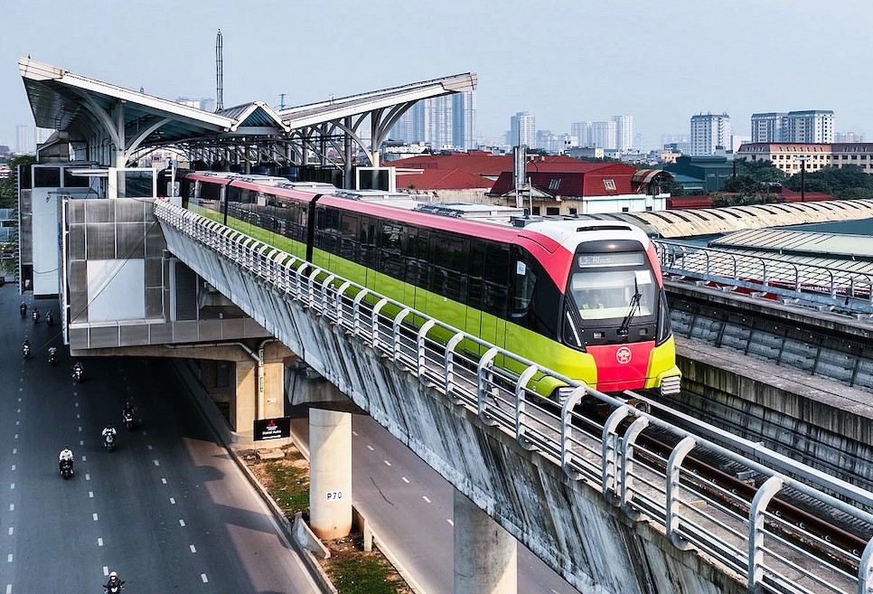 Tuyến metro Nhổn - ga Hà Nội đã phục vụ 3,4 triệu lượt khách chỉ sau  6 tháng vận hành.