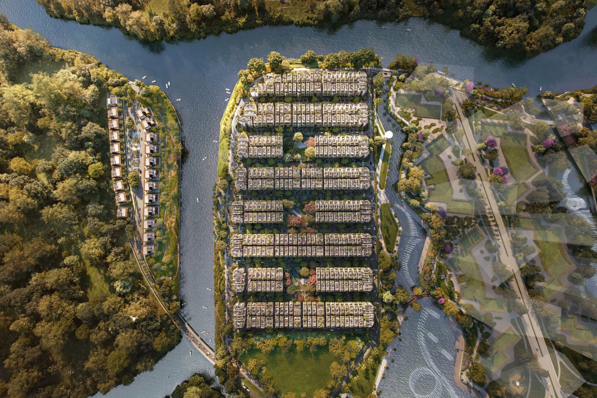 SOLA - Đảo &Aacute;nh Dương - ph&acirc;n khu b&aacute;n đảo villa vườn duy nhất tại trung t&acirc;m mới The Global City.