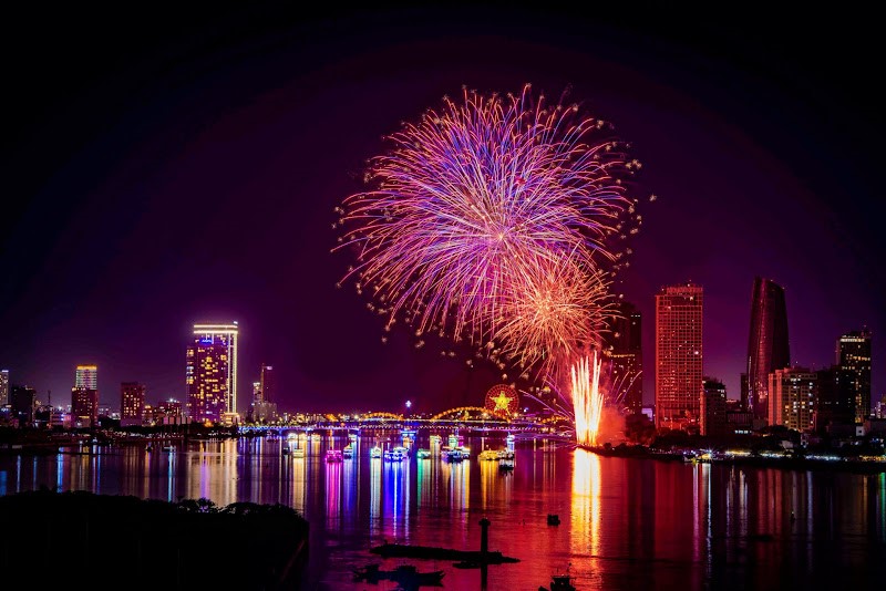 Màn pháo hoa của đương kim vô địch DIFF 2024 Phần Lan.