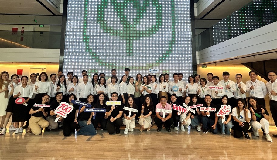 Th&agrave;nh vi&ecirc;n nh&oacute;m dự &aacute;n từ CPV v&agrave; ABeam Consulting (Việt Nam).