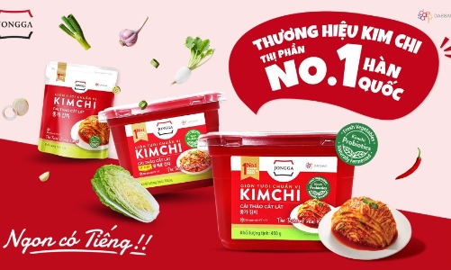 Hương vị chuẩn Hàn, âm thanh sống động làm nên thương hiệu kimchi Jongga ngon có “tiếng”