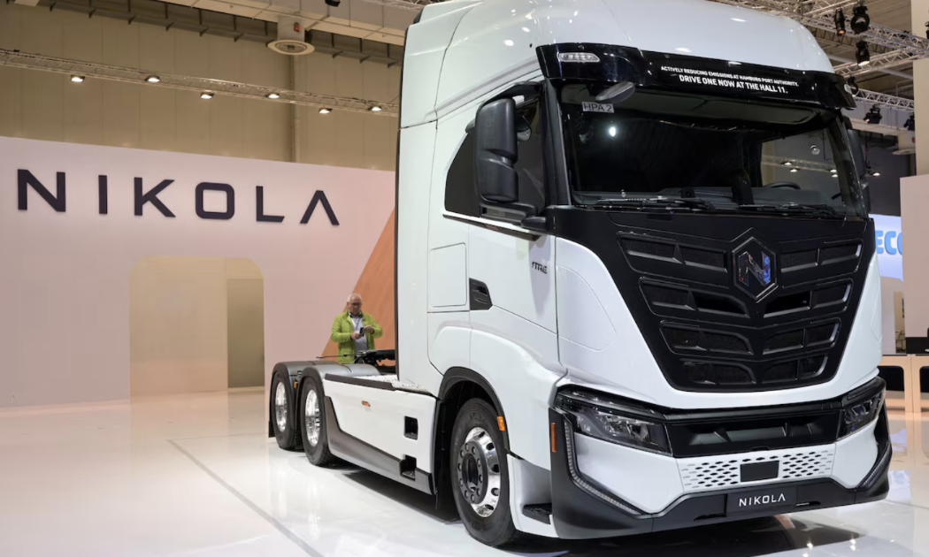 Một mẫu xe của Nikola - Ảnh: Reuters.