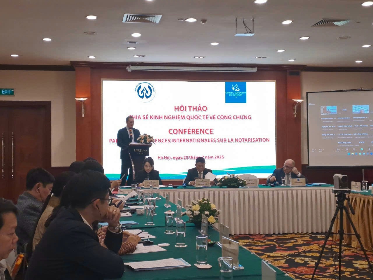 Quang cảnh buổi tọa đàm chiều 20/2.