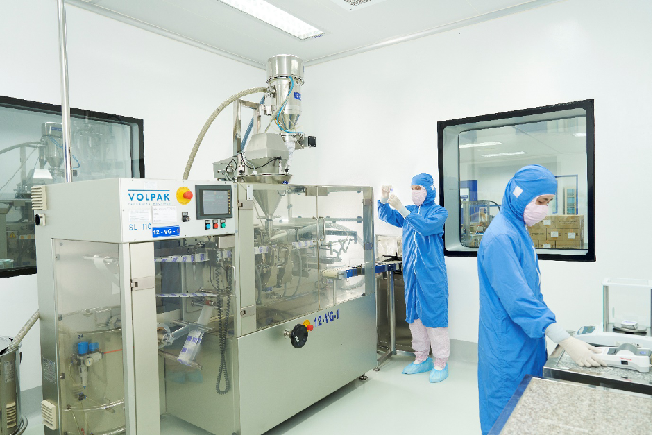 Workers at IMP’s EU-GMP factory. Photo: Imexpharm