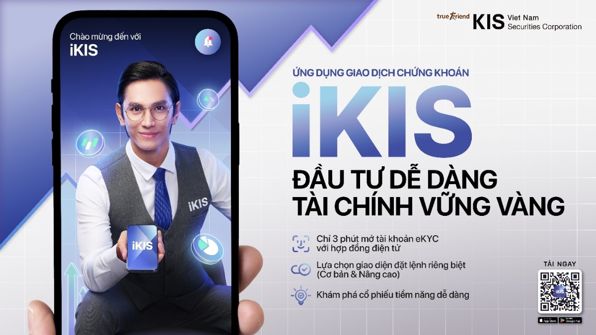 Ứng dụng giao dịch iKIS đồng hành cùng nhà đầu từ trong cuộc thi.