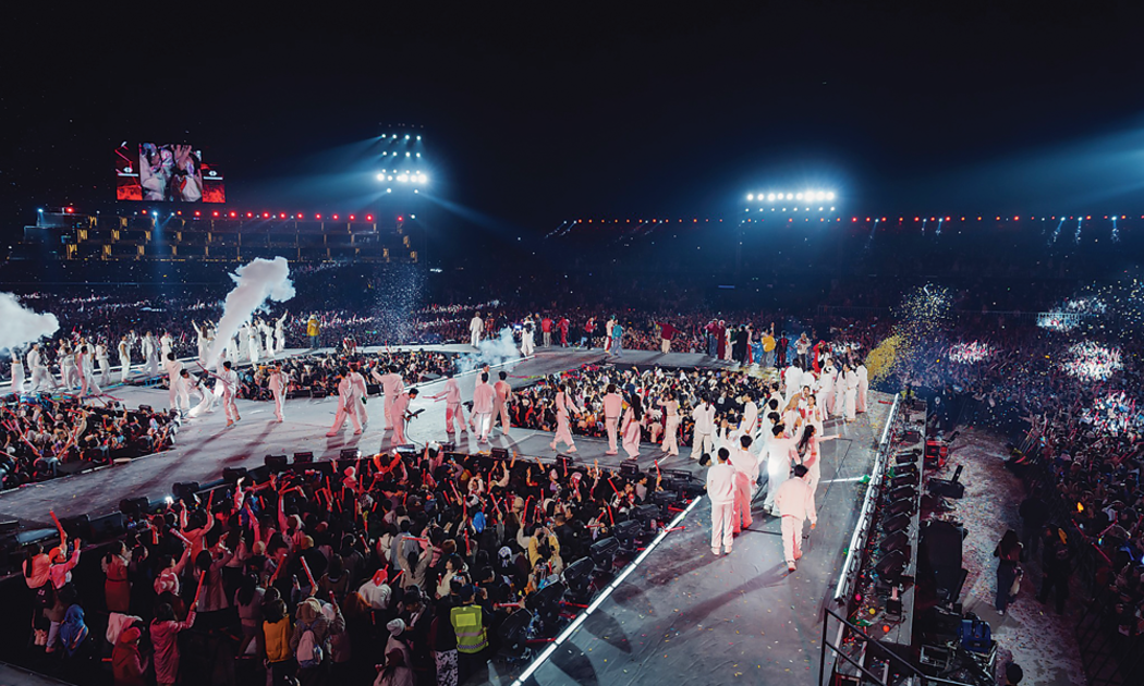 Concert của chương trình Anh trai vượt ngàn chông gai.
