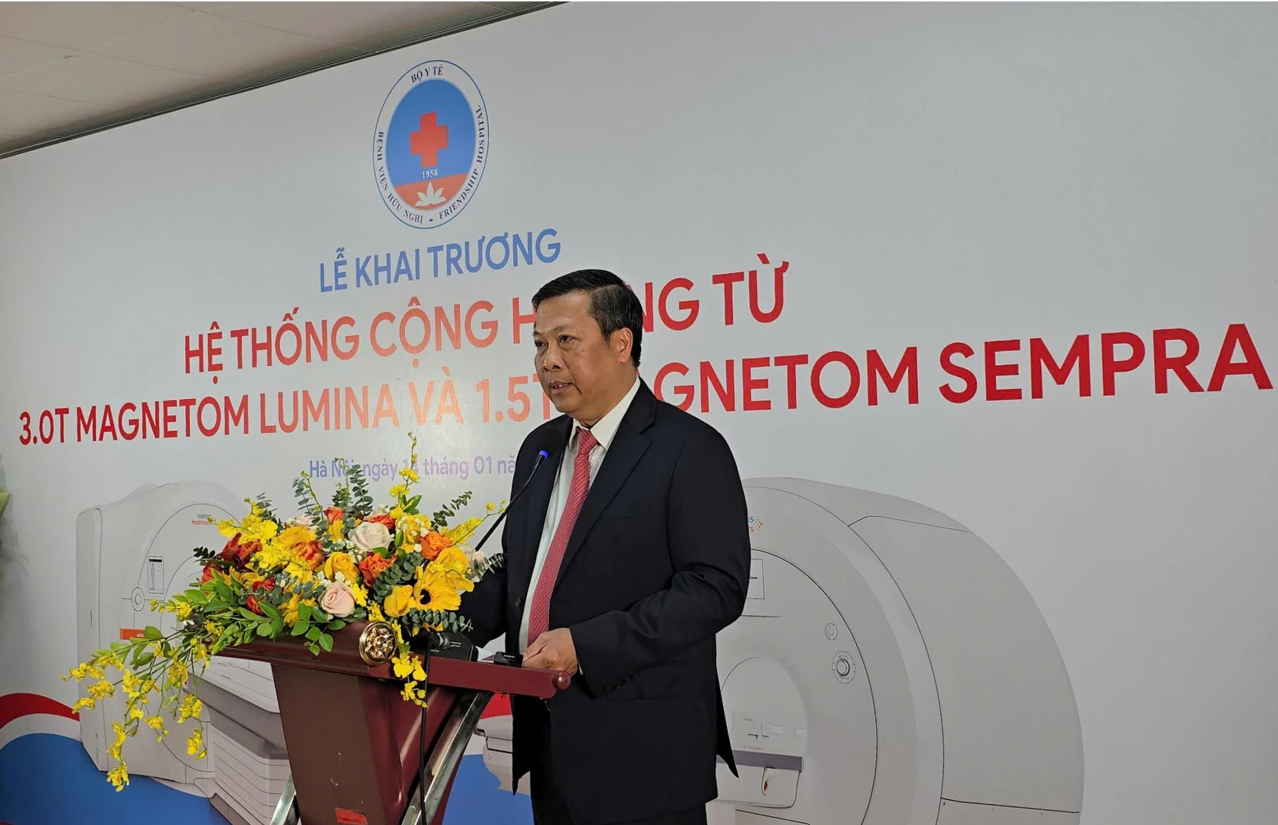 TS. Nguyễn Thế Anh, Giám đốc Bệnh viện Hữu Nghị Việt - Xô kỳ vọng công tác chuyển đổi số sẽ đẩy mạnh công tác phục vụ sức khỏe người bệnh.