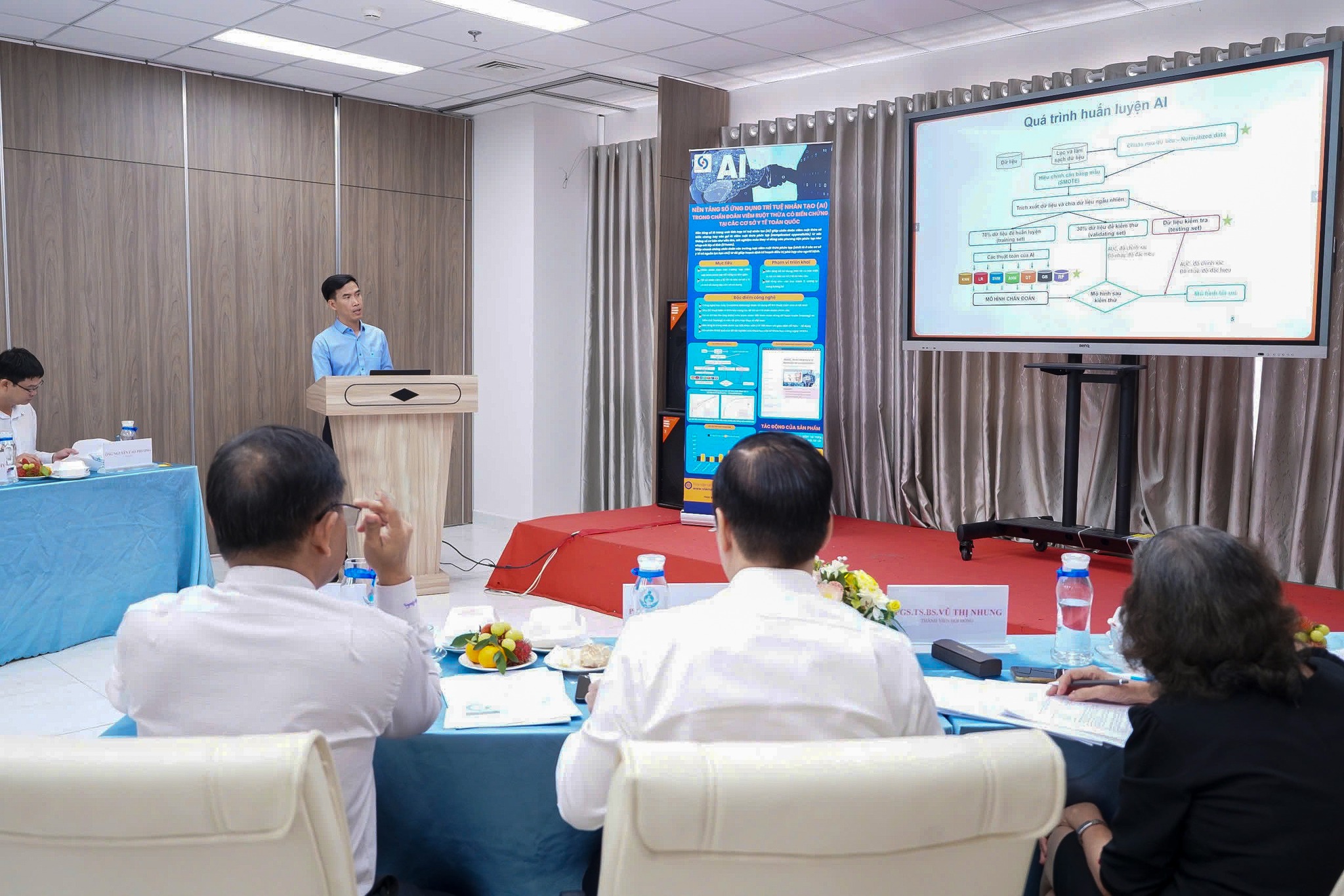 Một số ứng dụng trí tuệ nhân tạo hỗ trợ chẩn đoán cũng đã được các y bác sĩ Bệnh viện Nhân dân Gia Định (TP.HCM) phát triển thành công. 