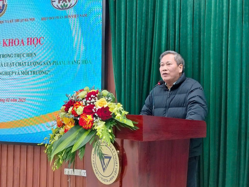 Ông Lê Xuân Rao, Chủ tịch Liên hiệp các Hội Khoa học và Kỹ thuật Hà Nội