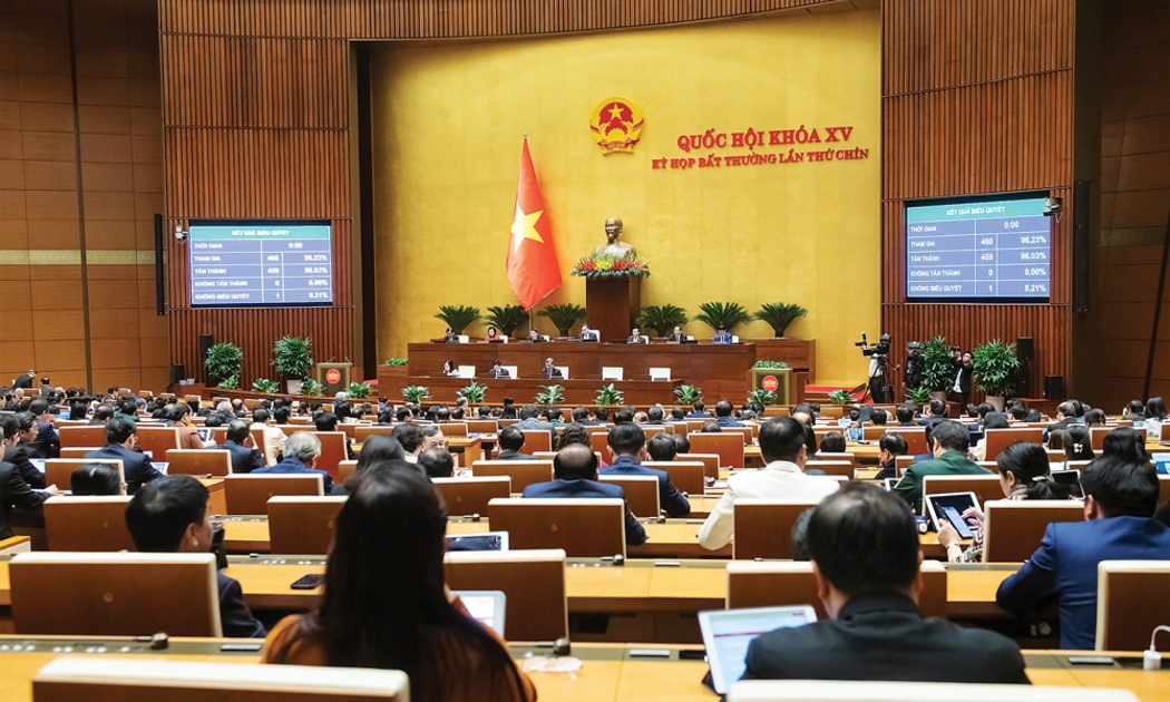 Quốc hội vừa thông qua Nghị quyết về thí điểm một số cơ chế, chính sách đặc biệt nhằm tạo đột phá phát triển khoa học, công nghệ, đổi mới sáng tạo và chuyển đổi số quốc gia.