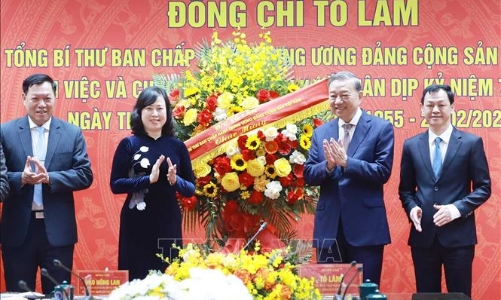 Tổng Bí thư Tô Lâm: Tập trung tháo gỡ khó khăn, rào cản, nút thắt để ngành Y tế vươn dậy