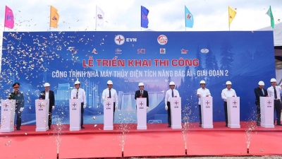 Construction starts on Vietnam's first pumped-storage hydropower plant