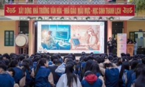 Sự kiện truyền thông, nâng cao năng lực nữ giới trong STEM được tổ chức tại trường THPT Vân Nội, huyện Đông Anh, thành phố Hà Nội