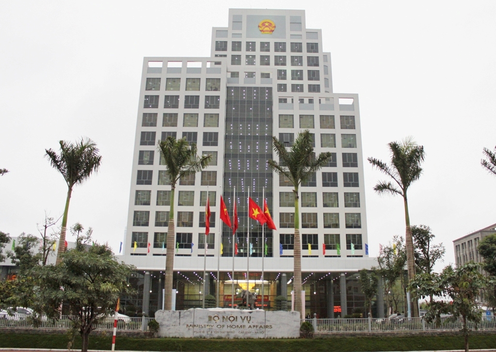Trụ sở Bộ Nội vụ tại Hà Nội. Ảnh: MOHA.