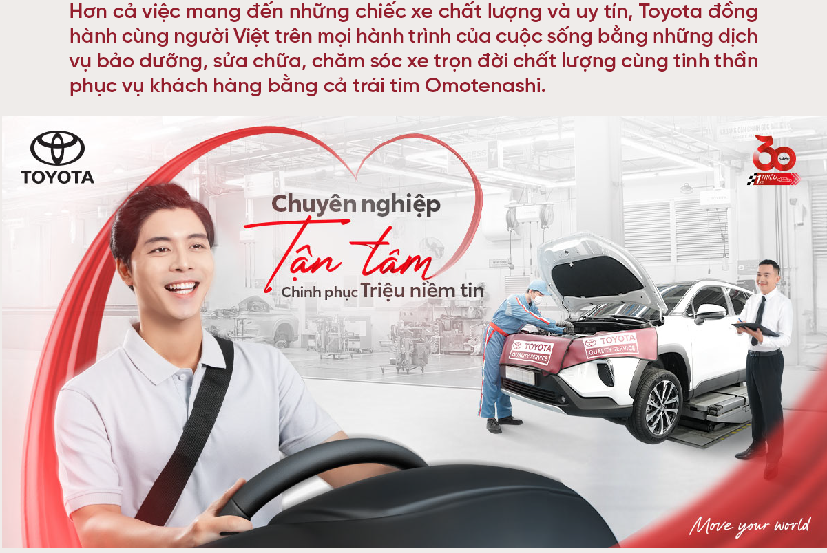 Hành trình dịch vụ Toyota “chạm” đến trái tim triệu khách hàng Việt  - Ảnh 2