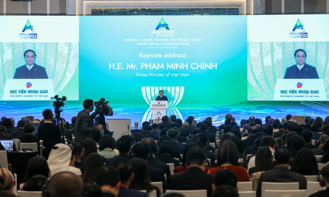 Thủ tướng phát biểu khai mạc diễn đàn - Ảnh: VGP